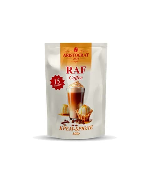 Кофейный напиток Aristocrat Raf Сoffее Крем-брюле 300 гр.