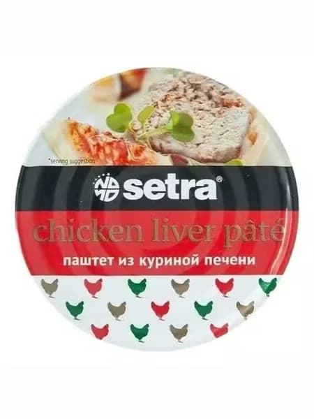 Паштет из куриной печени Setra Halal 100 г