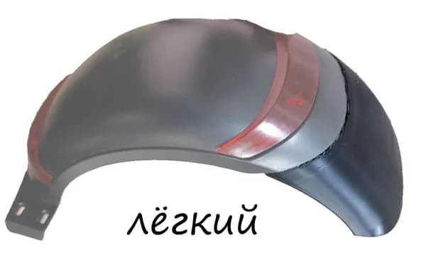 Увеличенный лёгкий резиновый брызговик Kugoo G1