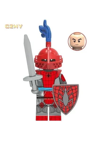 Набор минифигурок No Way Home Super Heroes Человек-паук Строительные блоки 8 шт (4.5см, пакет)(совместимы с легo )