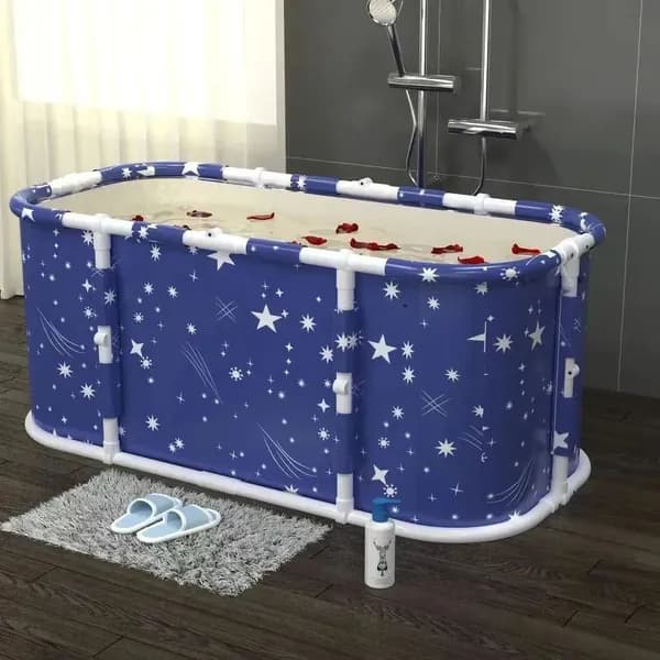 Купель ø60 см пвх, пластик, пенопласт, ткань