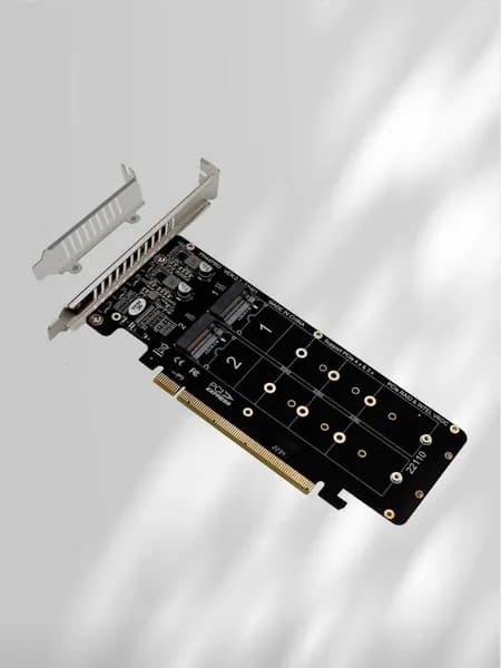 Адаптер Mini PCIe x16 для M.2 M-ключ NVMe x4