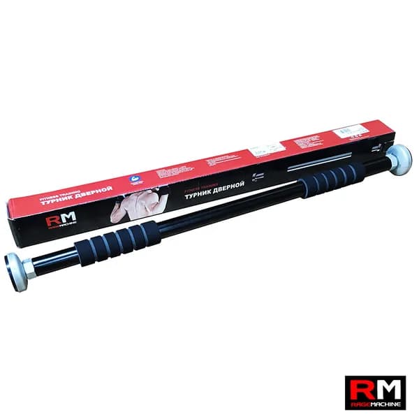 Турник в дверной проем в распор RageMachine IR97713D 65-73 см, до 100 кг