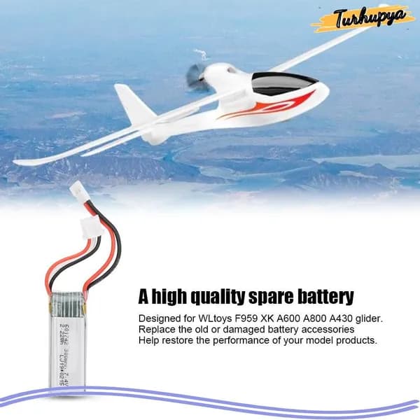 Аксессуары модели 7.4V 300mAh, ремонтные детали, для глайдеров WLtoys F959 A430