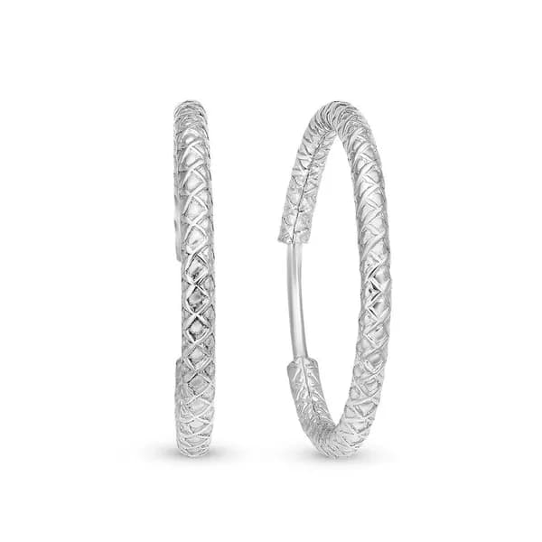 Серьги конго женские серебро 925 пробы 585GOLD