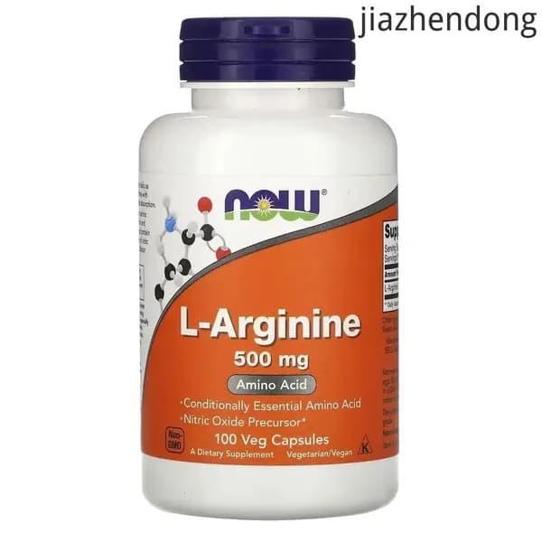 NOW L-Arginine 500 мг 100 капсул, Л-Аргинин (улучшает кровообращение)