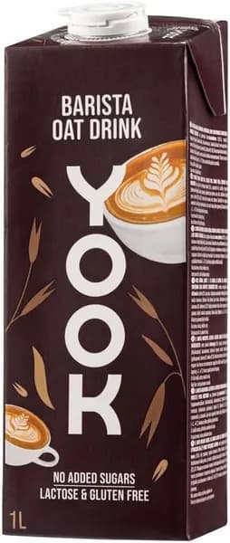 YOOK Овсяный напиток Barista 1л, Финляндия