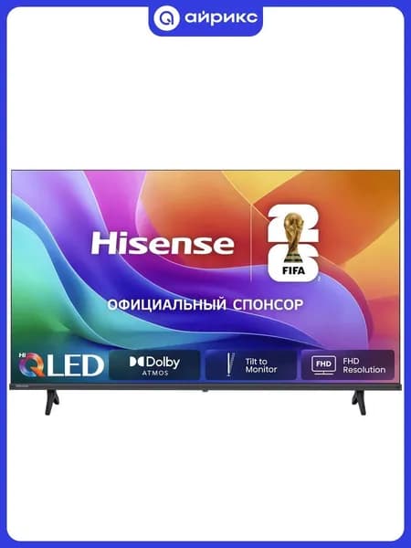 Hisense Телевизор 32A5S 32″ Full HD, черный