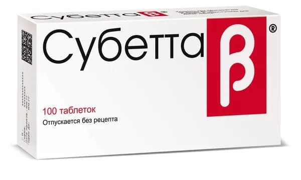 Субетта, таблетки для рассасывания, 100 шт