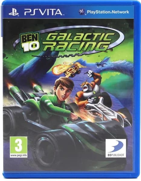 Игра Ben 10 Galactic Racing (PlayStation Vita, Английская версия)