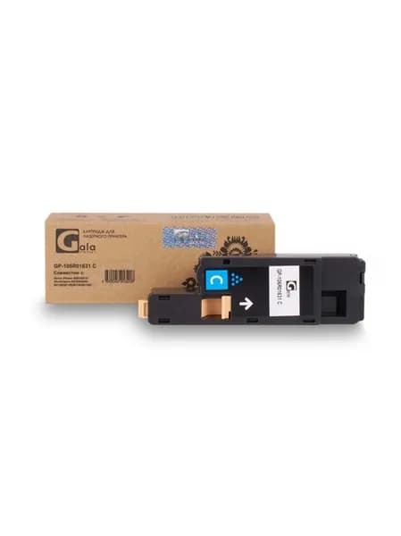 Картридж 106R01631 для Xerox WorkCentre 6015, 6015B, Phaser 6000, 6010 1000 стр. GalaPrint голубой