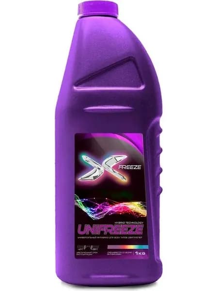Антифриз готовый X-FREEZE Unifreeze, G12++, 1кг арт. 430210019