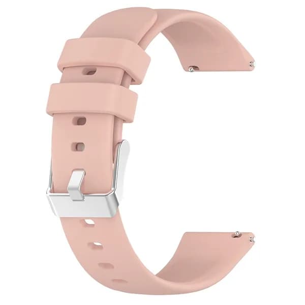 Силиконовый ремешок для Amazfit Active и GTS4 Mini, розовый, 20 мм
