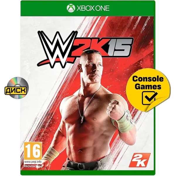 Игра XBOX ONE WWE 2K15 (английская версия) (Xbox One, Английская версия)