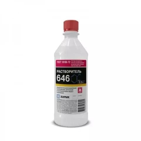 Растворитель 646 0,5л / Химик