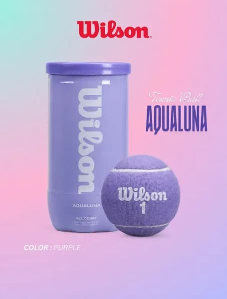 Мячи для большого тенниса AquaLuna 2шт