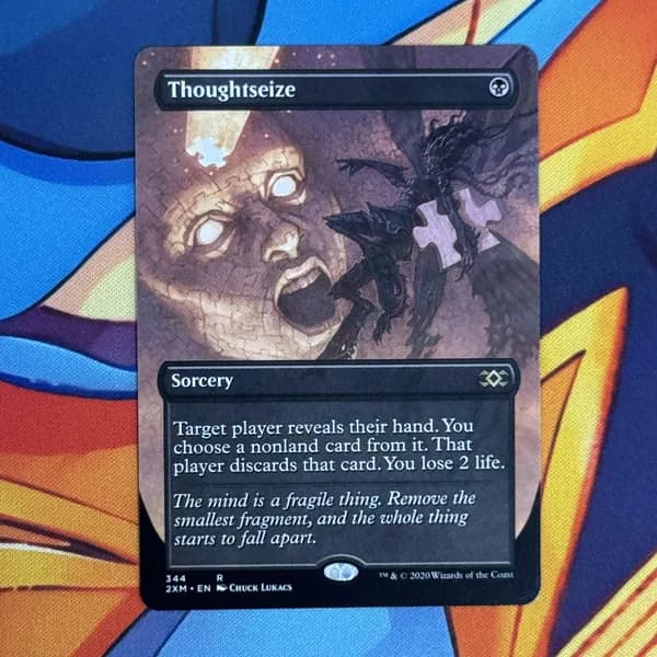 Кастомные прокси-карты высокого качества, MTG PROXY CARDS фойловые карты не, стандартный размер Thoughtseize 2XM #344
