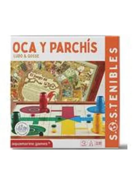 Aquamarine Oca Y Parchis Brettspiel Настольная игра для детей