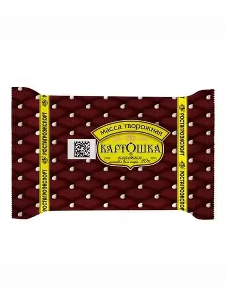 Творожная масса Ростагроэкспорт Картошка 20% БЗМЖ 100 г