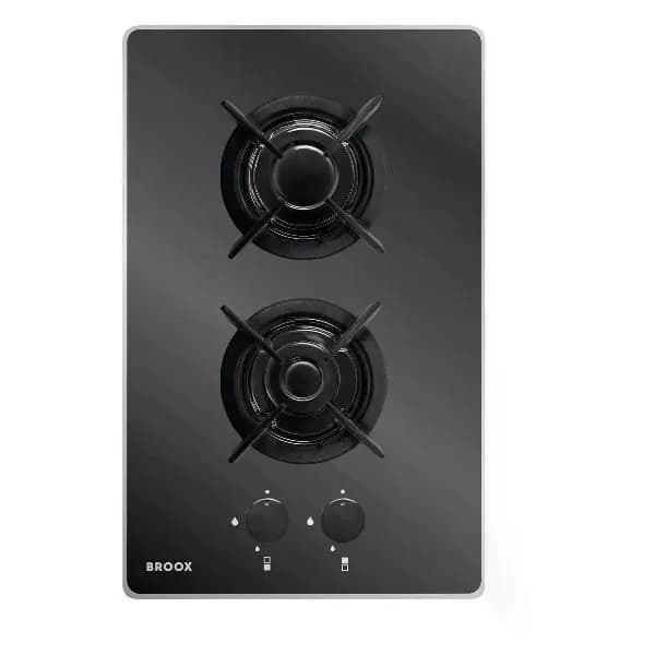 Встраиваемая газовая панель независимая BROOX GR0260G00, черная