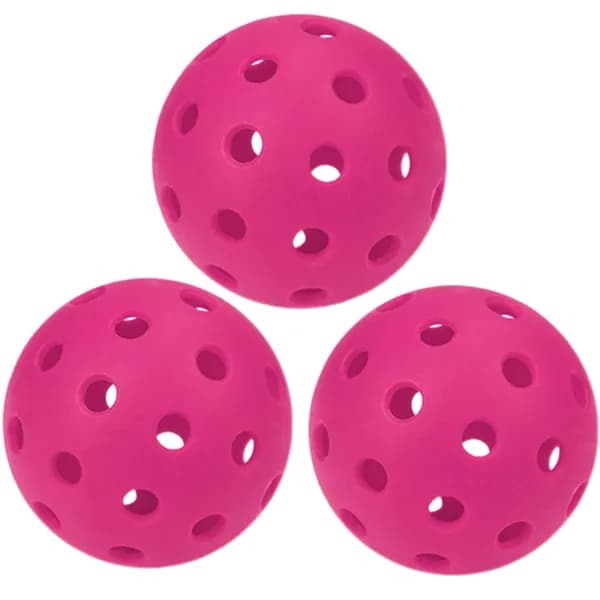 Мяч для флорбола Outdoor Sports Ball,розово-розовый, 26 панелей, 72 мм (упаковка из 3 штук)