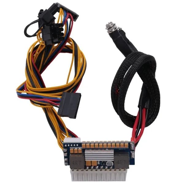 (V M Z D) 450W 24Pin 12V DC Input Output Realan Mini ITX PSU ATX PC Switch DC-DC Блок питания совместим с компьютера