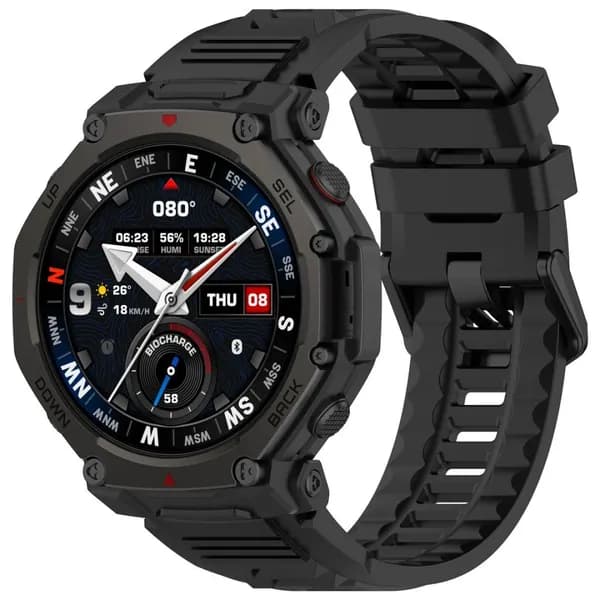 Для замены мягкого силиконового ремня Huami Amazfit T-Rex 3 Pro