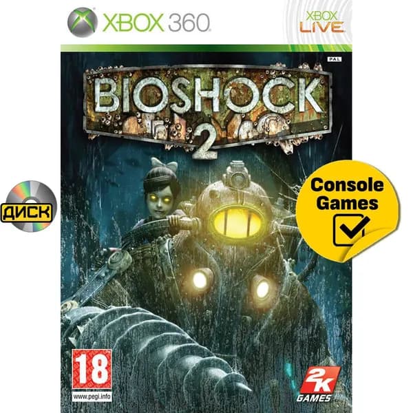 Игра Xbox 360/One Bioshock 2 (XBox 360, Английская версия)