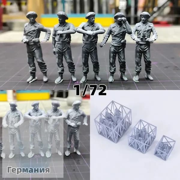 Cor 1/72 сборная модель солдат