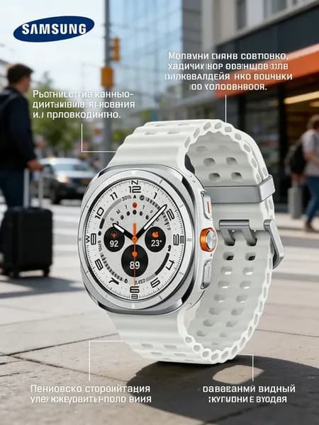 Galaxy Watch Ultra — ваш надежный спутник