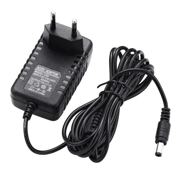 12V зарядное устройство для клавиатуры с кабелем 2.5 м, ЕС вилка