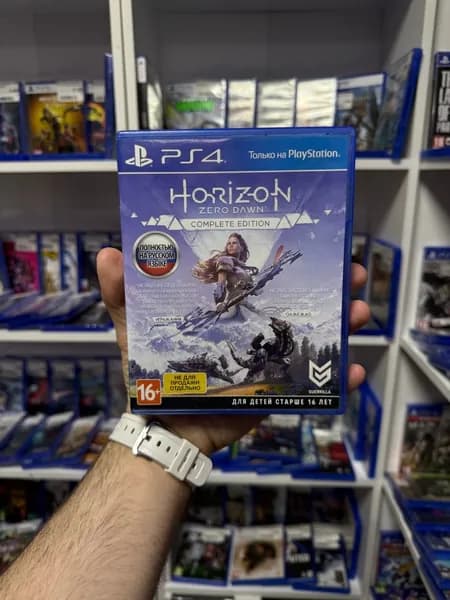 Horizon Zero Dawn Complete Edition диск PS4, PS5.