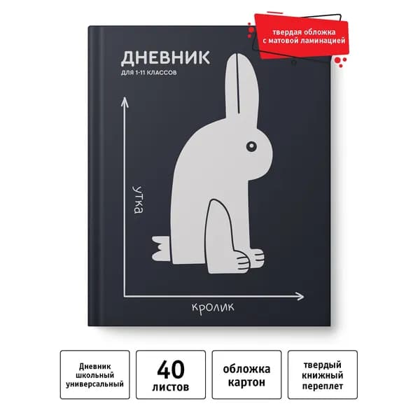 Дневник школьный 5-11 класс 40 л твердый книжный переплет. Bro