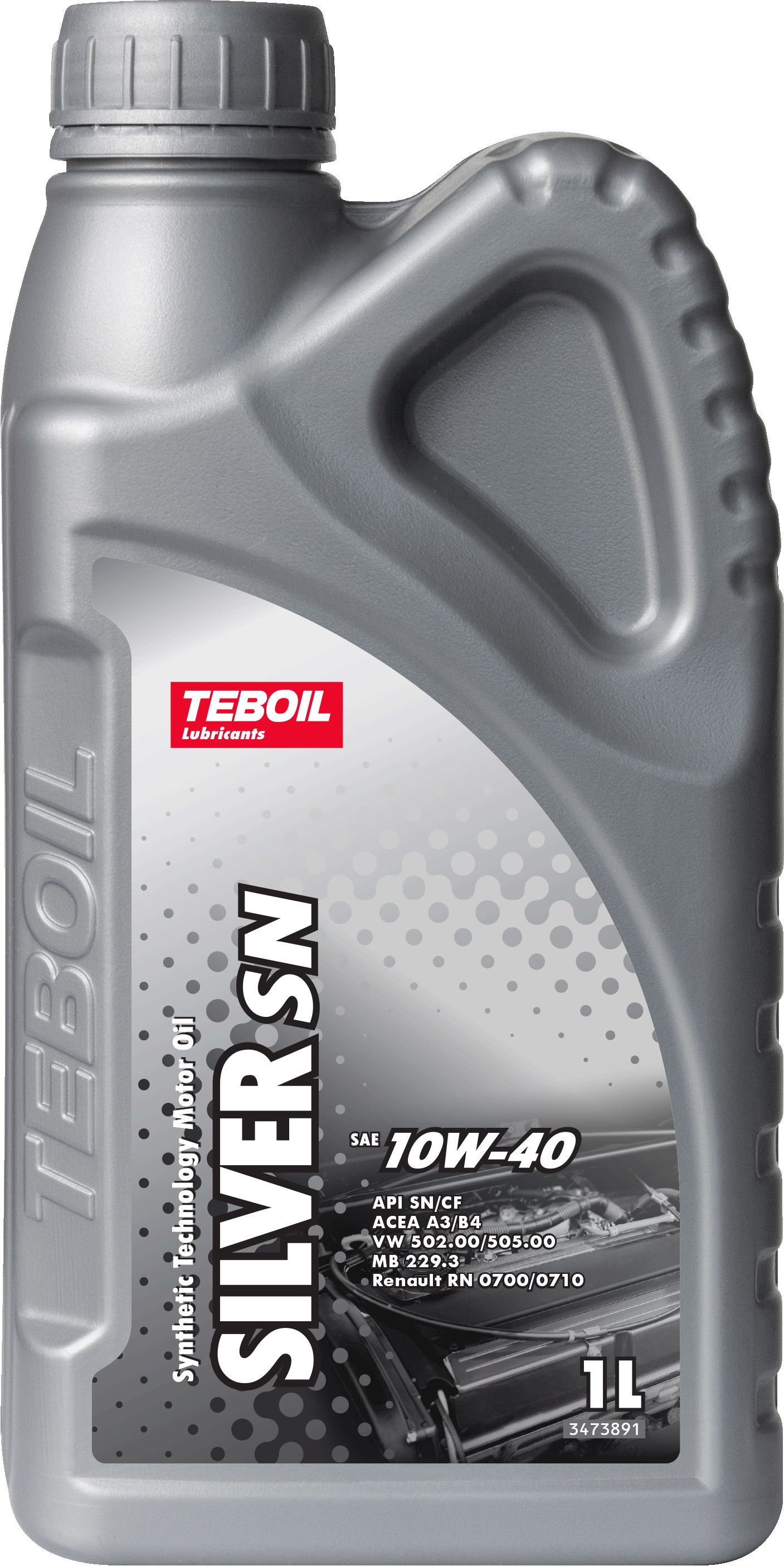 TEBOIL SILVER SN SAE 10W-40 Масло моторное, Синтетическое, 1 л