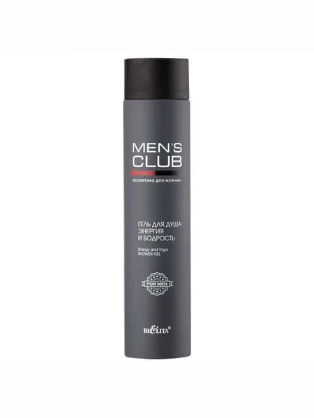 БЕЛИТА Гель для душа энергия и бодрость Men's Club, 300мл