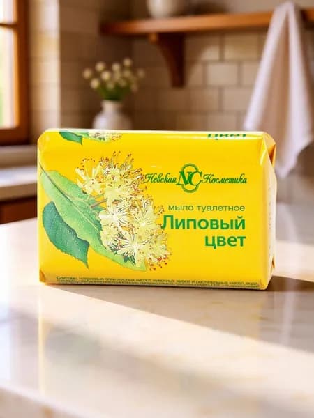 Мыло невская косметика ЛИПОВЫЙ ЦВЕТ 90г