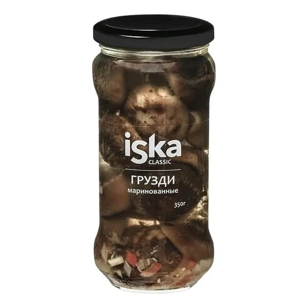 Грузди Iska Маринованные 350 г