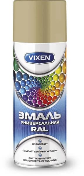 Эмаль ASTROHIM VIXEN VX11001 алкидная RAL, бежевый (RAL 1001),