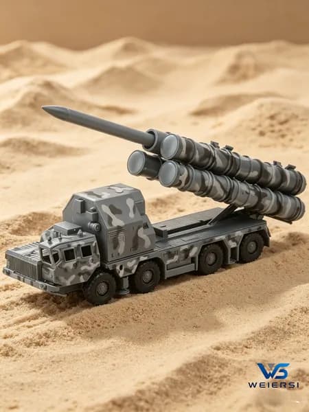Зенитно-ракетный комплекс С-300, масштаб 1:72, пластиковая сборная модель, 4D трехмерная сборная модель вооружения, коллекционная игрушка.