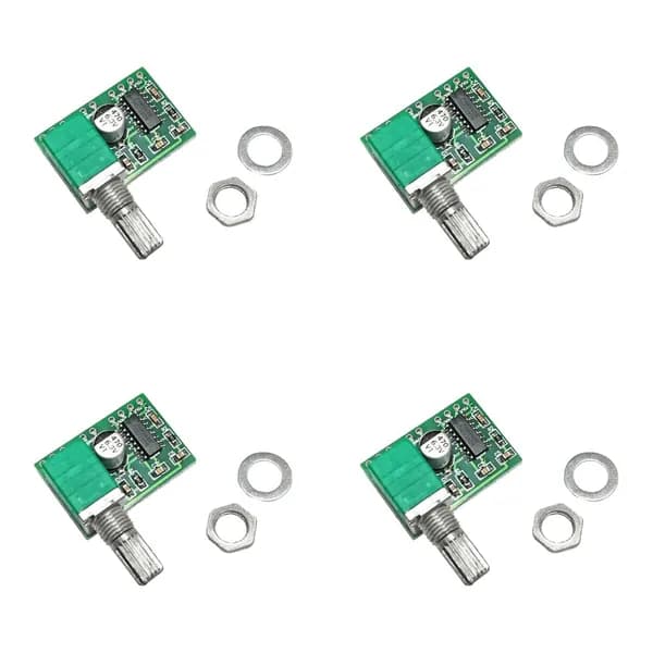 Цифровая Аудиоплата PAM8403 4ШТ ДЛЯ двухканального подключения MINI USB с питанием 5 В 3 Вт