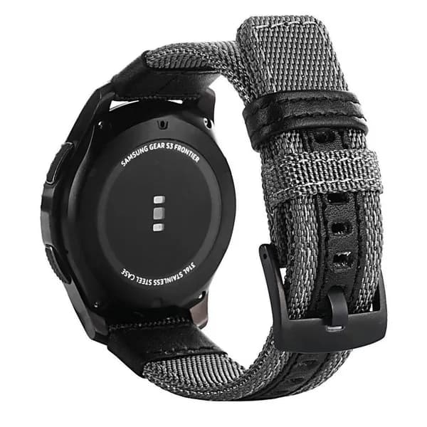 20 мм 22 мм нейлоновый ремешок для Samsung Galaxy Watch 3 46 мм Active 2 GearS 3, сменный ремешок для Amazfit HUAWEI Watch GT2