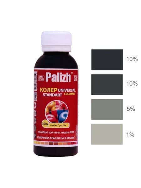 Palizh Колер Графит 100 мл