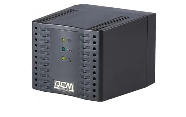 Стабилизатор напряжения Powercom TCA-3000 Black 3000ВА