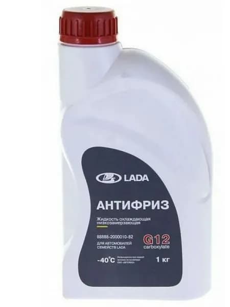 Антифриз Lada G12 красный -40 С 1 кг