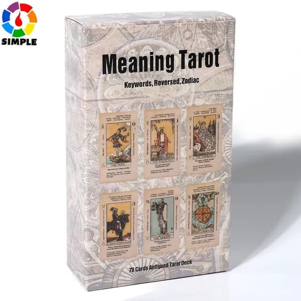 Meaning On Them Beginner Tarot Таро-карты с их толкованием. Таро для начинающих.