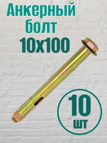 Анкерный болт 10х100 (10 шт)