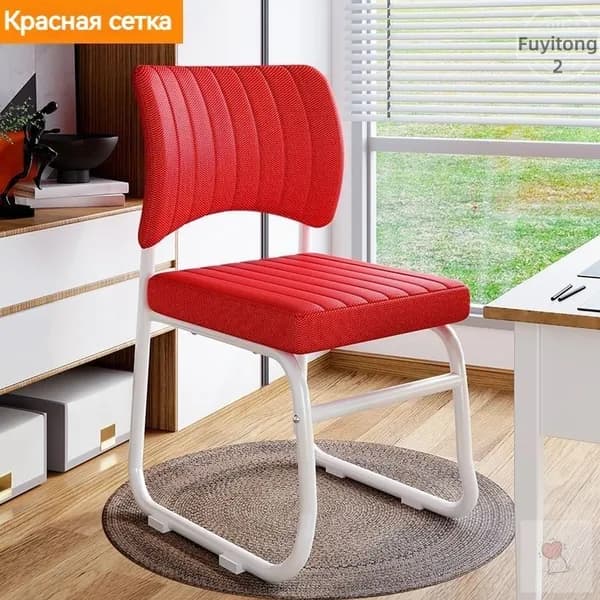 Стул мастера, Белый Красный
