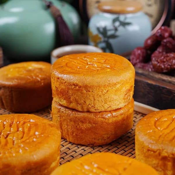 Пряники с начинкой, лунные пряники, мягкие, сладкий набор, орехи, финики, кунжут, желток