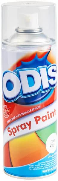 Краска аэрозольная акриловая ODIS 190 лак глянцевый 450мл