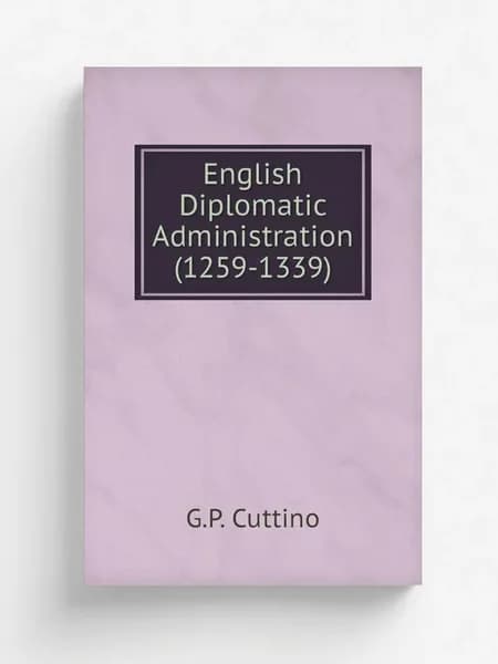 English Diplomatic Administration(125